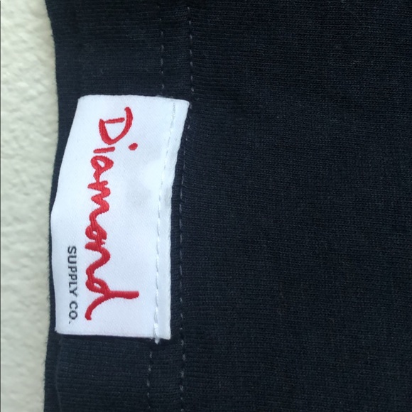 Diamond Supply Co. Navy Blue T-Shirt - Picture 4 of 6